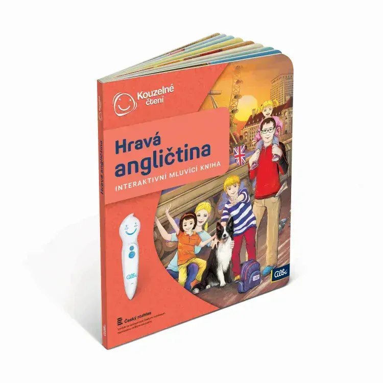 Albi Kouzelné čtení KNIHA HRAVÁ ANGLIČTINA