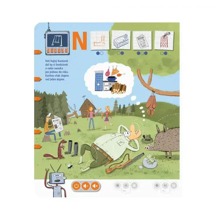 Albi Kouzelné čtení Kniha Když roboti brebentí