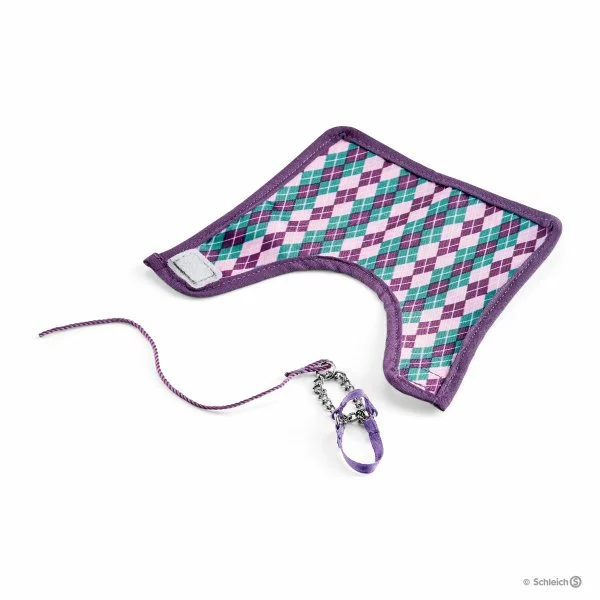 Schleich 42360 Anglický plnokrevník s přikrývkou