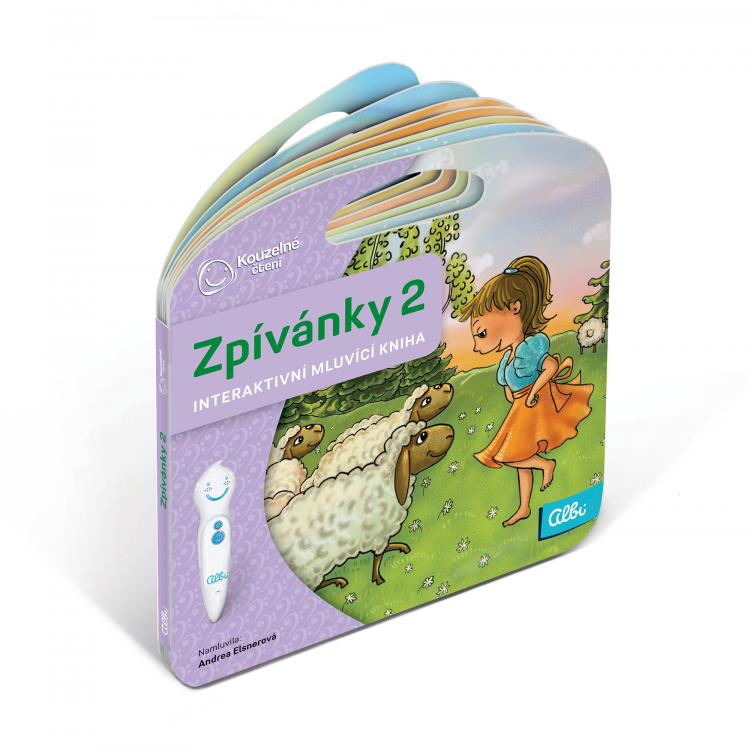 Albi Kouzelné čtení Kniha Zpívánky 2