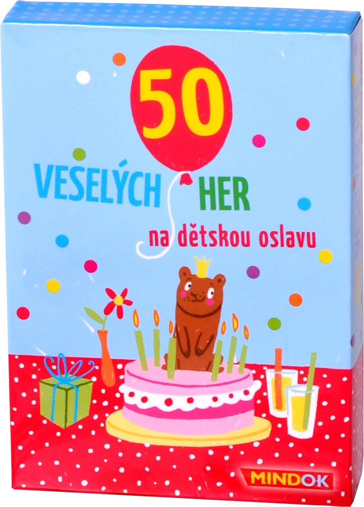 Mindok 50 veselých her na dětskou oslavu