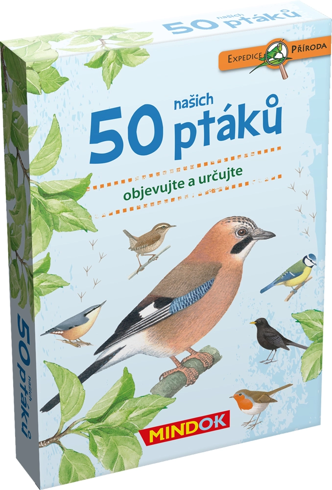 Mindok 50 našich ptáků