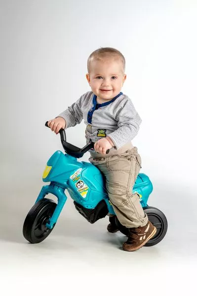 Odrážedlo Enduro Yupee tyrkysové malé