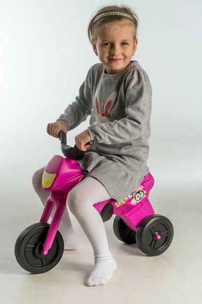 Yupee odrážedlo Enduro velké růžové