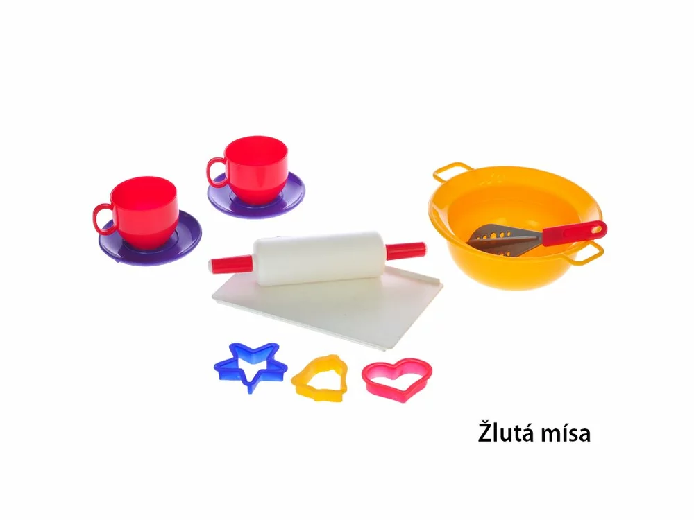 Mikro Kuchyňský set 11 ks 3 barvy v síťce assort