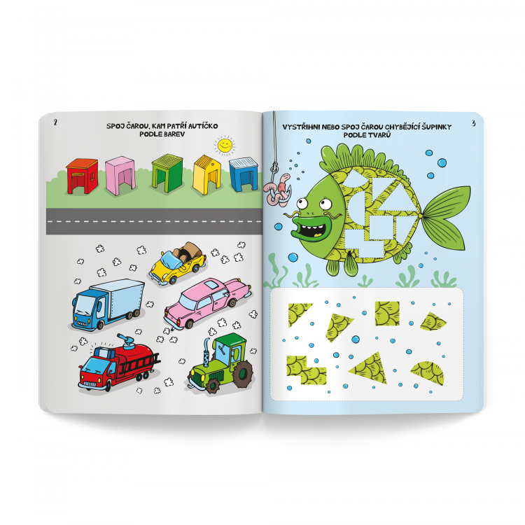 Albi Kvído Sešit plný aktivit 3+