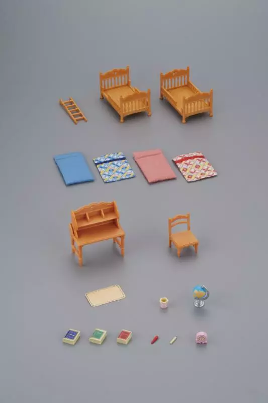 Sylvanian Families set - dětský pokoj s palandou