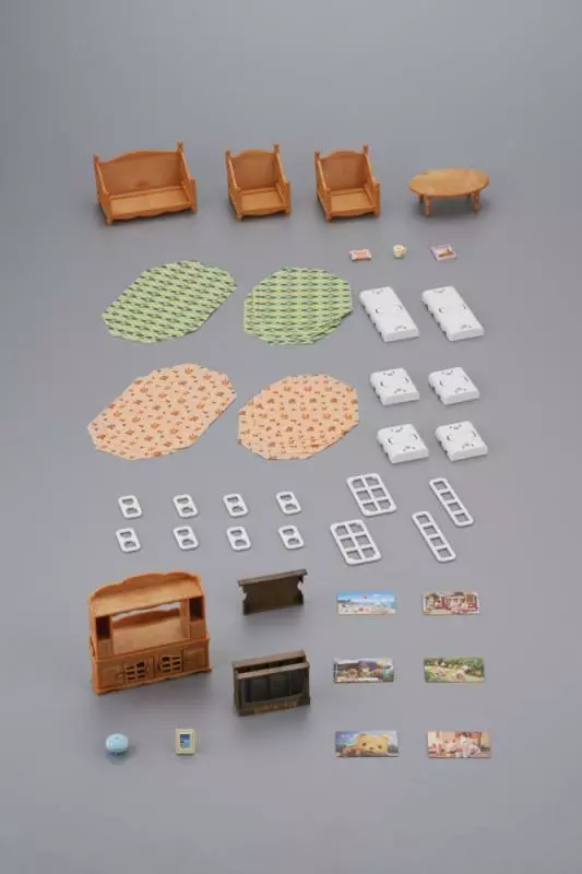Sylvanian Families set - obývací pokoj