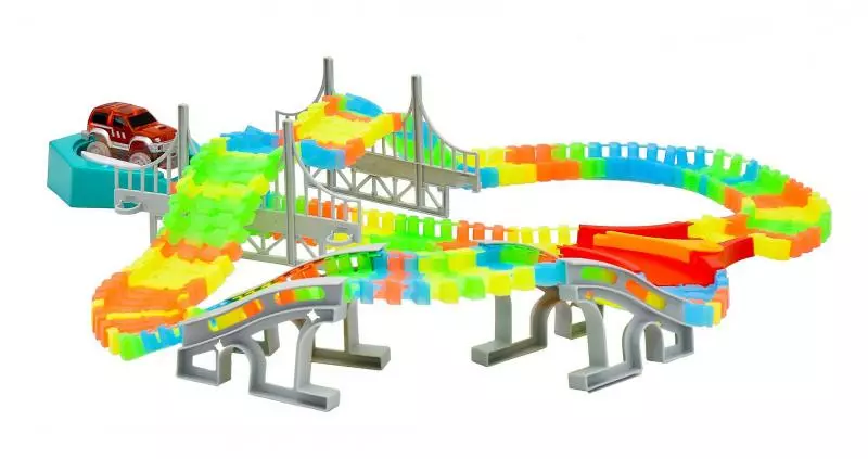 Mac Toys Svítící dráha, 192 dílů