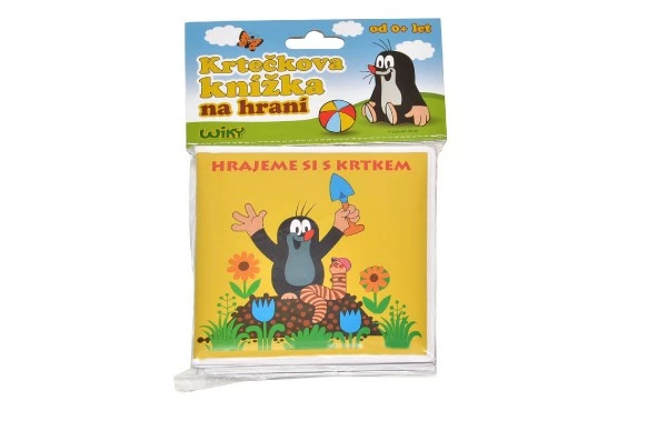 Wiky Rozkládací knížka Krtek plast 12 x 12 cm v sáčku