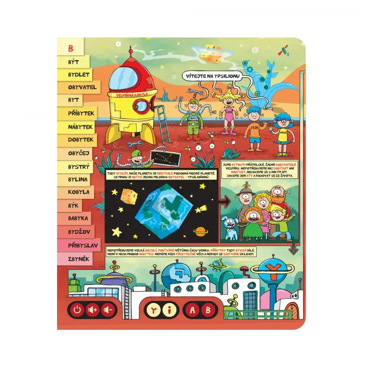 Albi Kouzelné čtení Vyjmenovaná slova