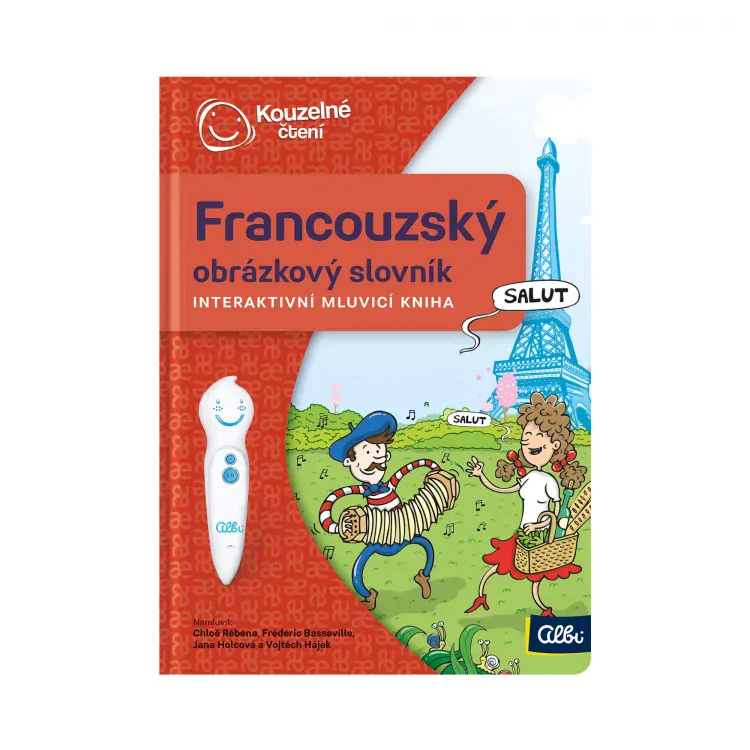 Albi Kouzelné čtení KNIHA FRANCOUZSKÝ OBRÁZKOVÝ SLOVNÍK