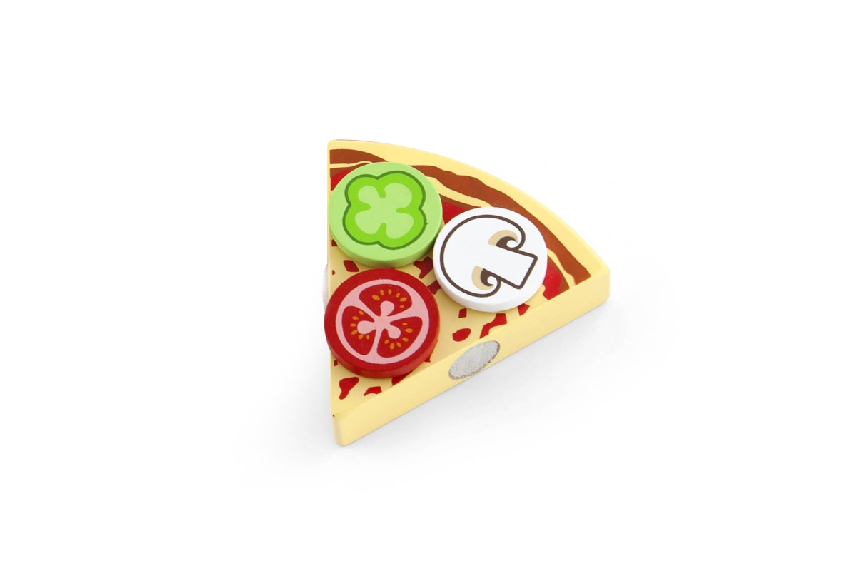 Viga Dřevěná pizza - krájení