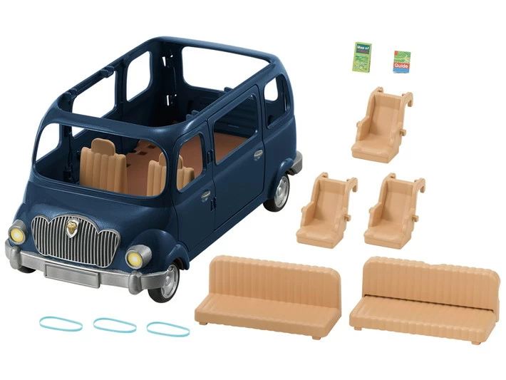 Sylvanian Families Rodinné auto modré