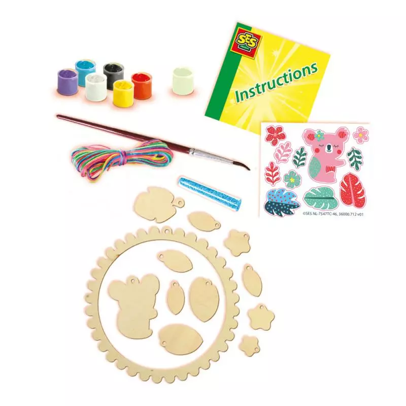 SES Výroba svítícího lapače snů