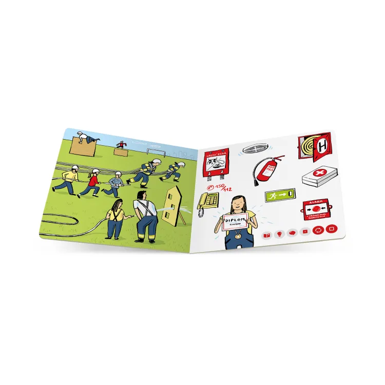 Albi Kouzelné čtení Minikniha povolání - Hasič