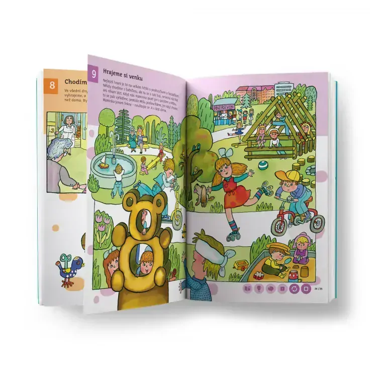 ALBI Kouzelné čtení Encyklopedie pro předškoláky kniha