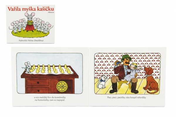 Knížka Leporelo Vařila myška kašičku