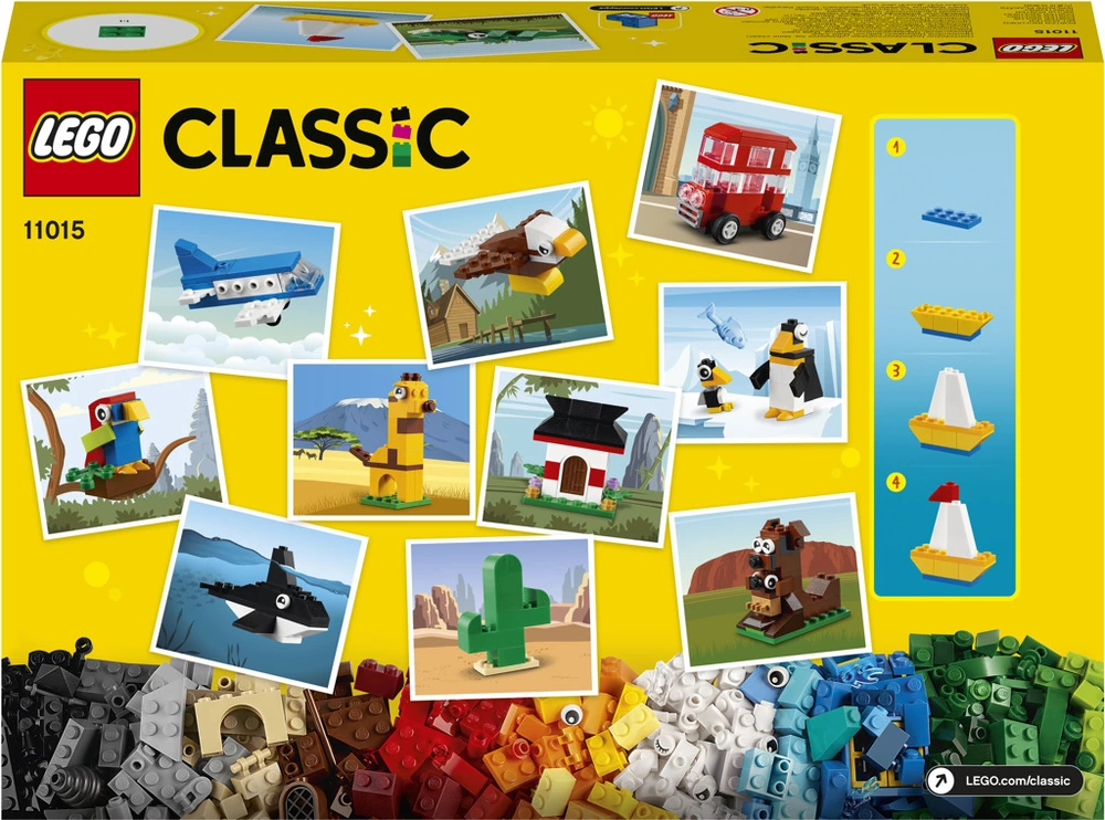 LEGO® Classic 11015 Cesta kolem světa