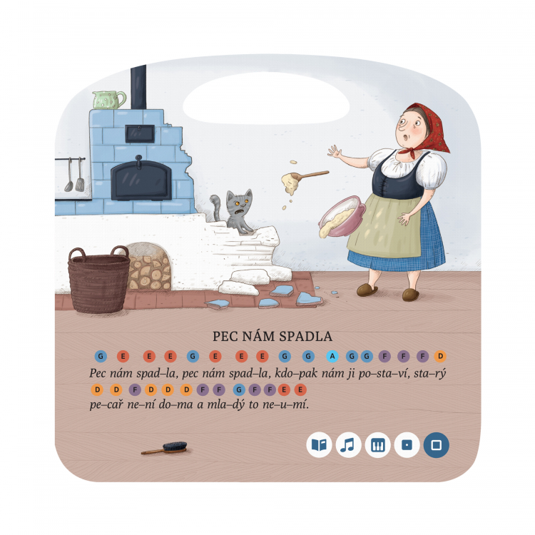 Albi Kouzelné čtení Kniha Zpívánky 1