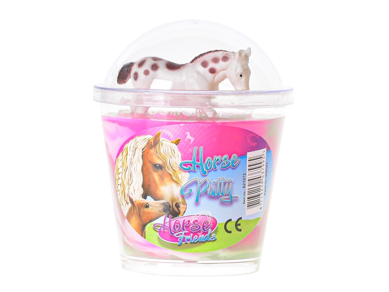 Horse Friends hmota v kelímku s přívěskem koníka
