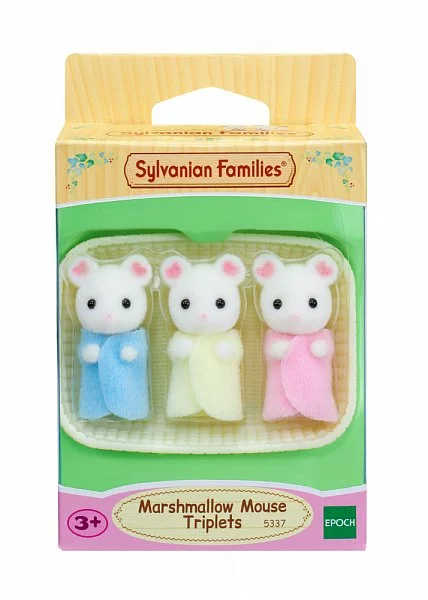 Sylvanian Families Baby Marshmallow myšky trojčata