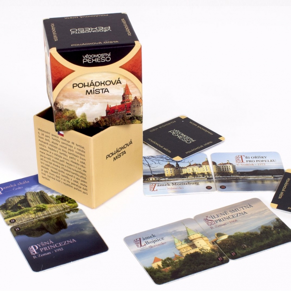 Albi Vědomostní Pexeso: POHÁDKOVÁ MÍSTA