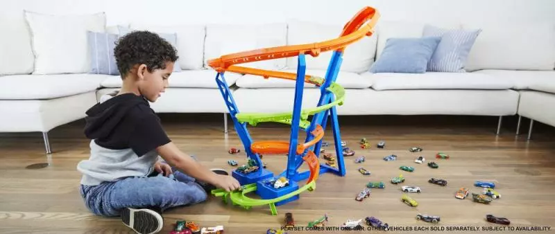 Hot Wheels SRÁŽKA NA SPIRÁLE