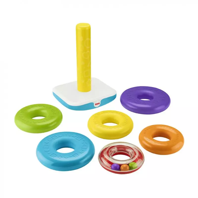 Fisher Price OBŘÍ KROUŽKY NA TYČI