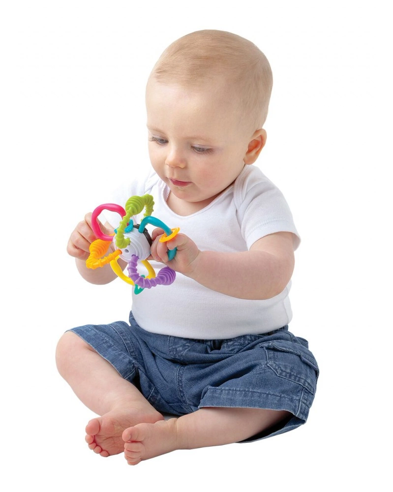 Playgro - Míček s kousacími držátky