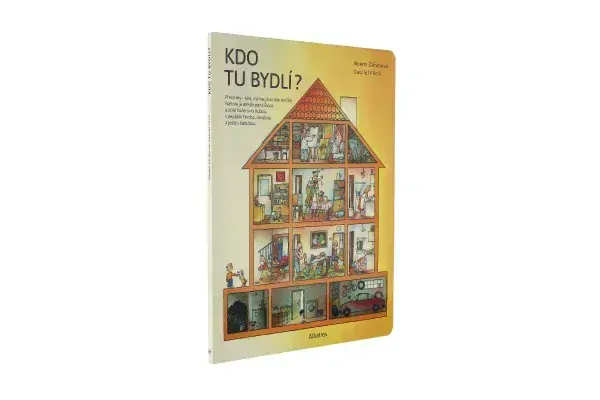 Albatros Knížka Kdo tu bydlí? CZ text 23,5x31,5cm