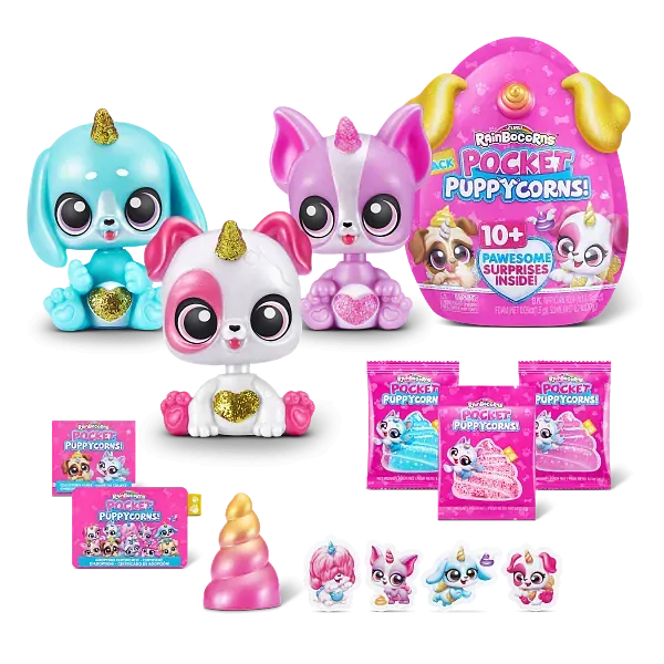 ZURU Rainbocorns: Mini pejsek - 3pack