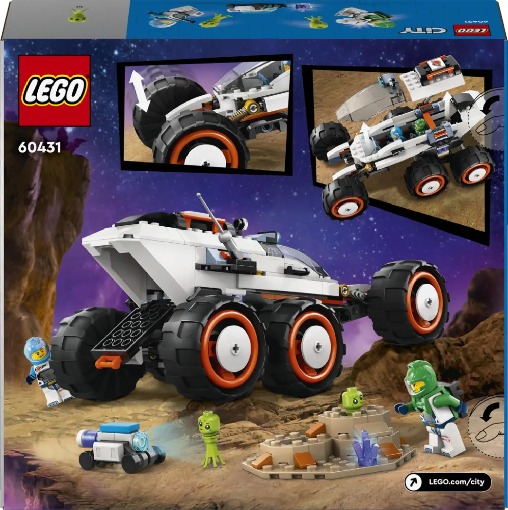 LEGO® City 60431 Průzkumné vesmírné vozidlo a mimozemský život