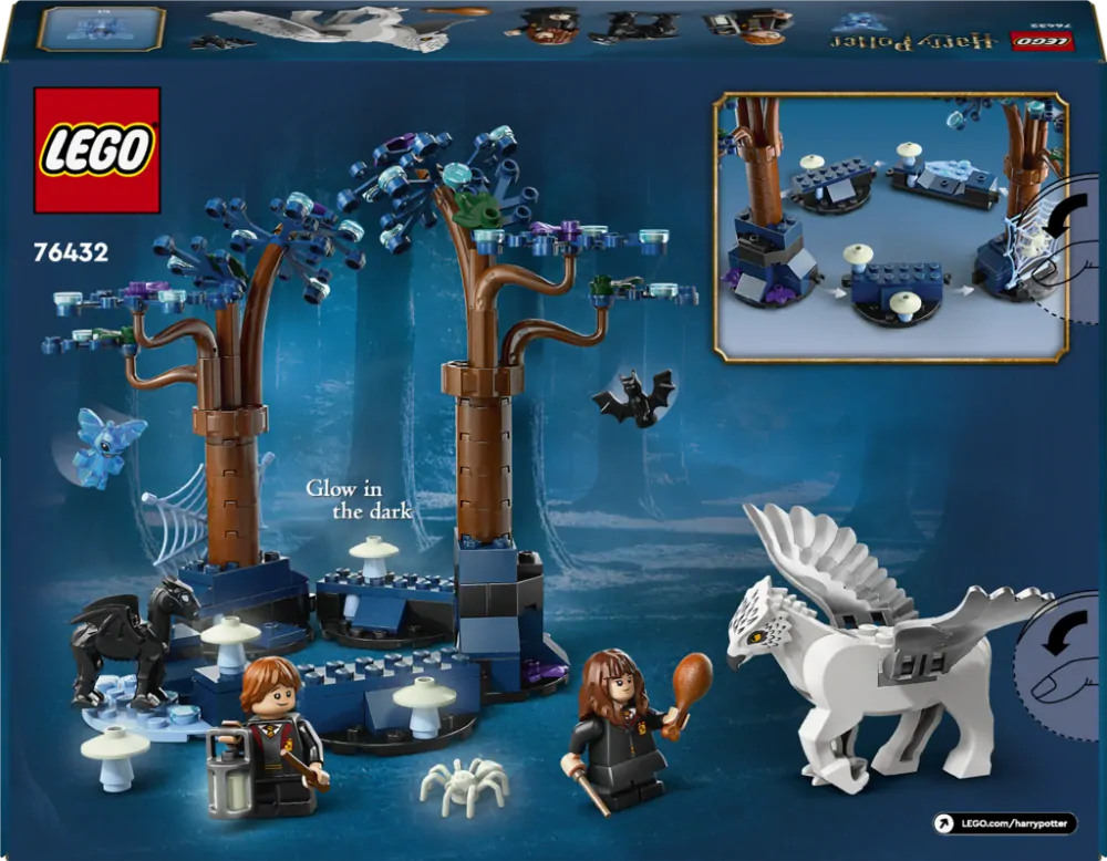 LEGO® Harry Potter™ 76432 Zapovězený les: Kouzelná stvoření