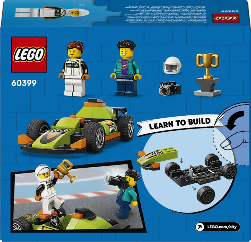 LEGO® City 60399 Zelené závodní auto