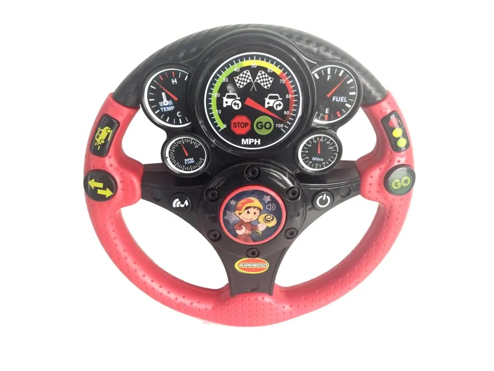 Alltoys Dětský volant se zvuky a písníčkami