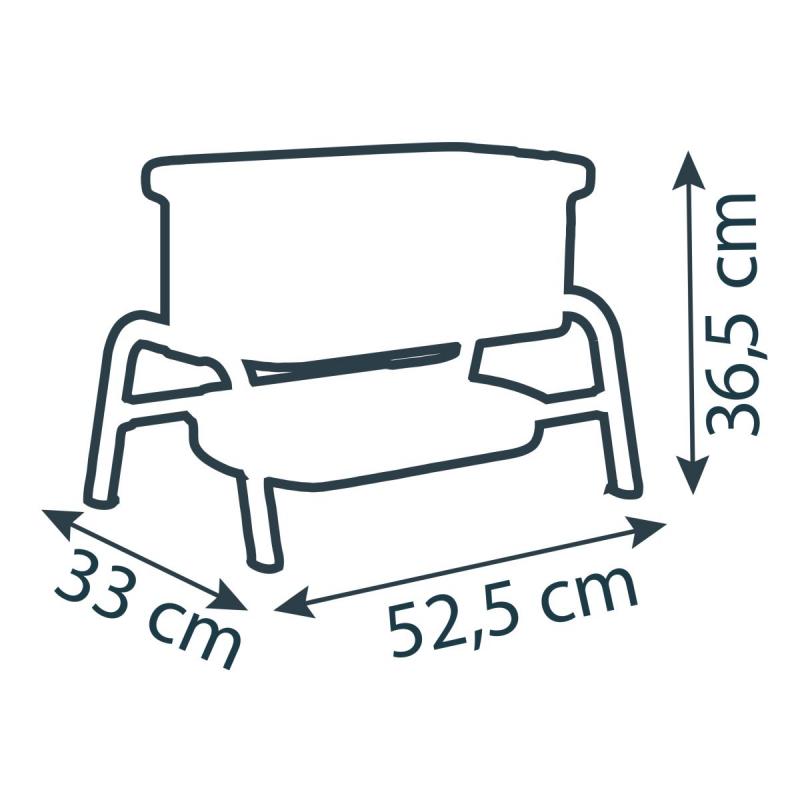 Smoby Postýlka Maxi Cosi světle růžová pro panenky