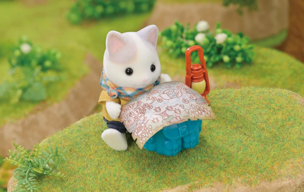 Sylvanian Families 5763 Průzkumná sada - Latte Cat Bratr a miminko