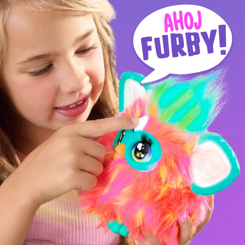 HASBRO - Furby korálový CZ verze