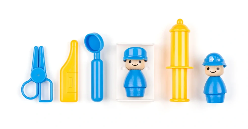 Woody Auto ambulance se zvuky a světlem