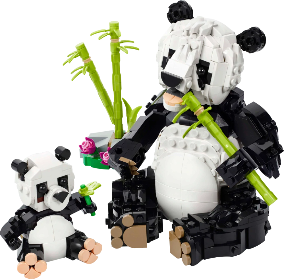 LEGO® Creator 3 v 1 31165 Divoká zvířata: Pandí rodinka