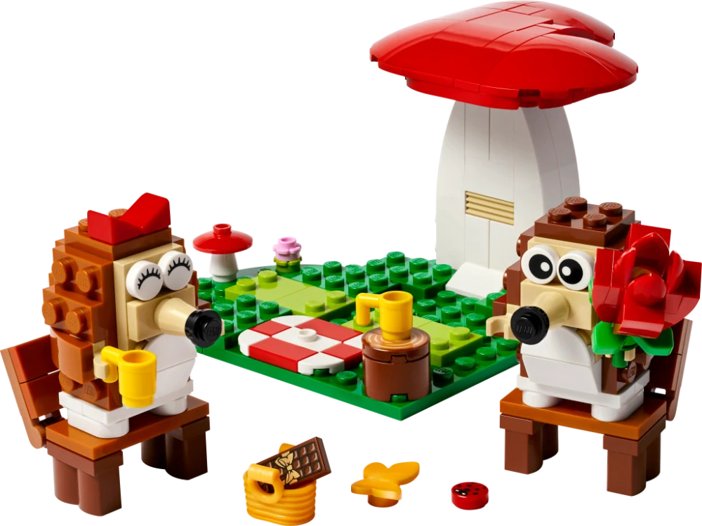 LEGO® Iconic 40711 Ježčí rande s piknikem