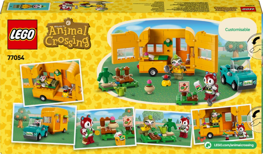 LEGO® Animal Crossing™ 77054 Leif, karavan a zahradnictví