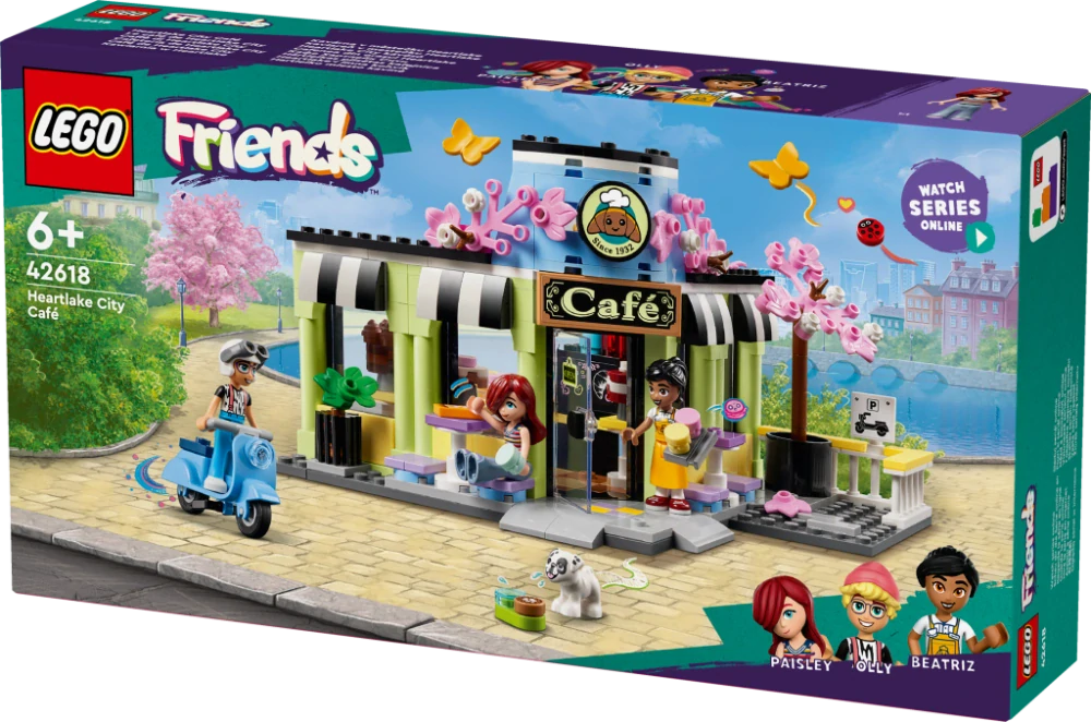LEGO® Friends 42618 Kavárna v městečku Heartlake