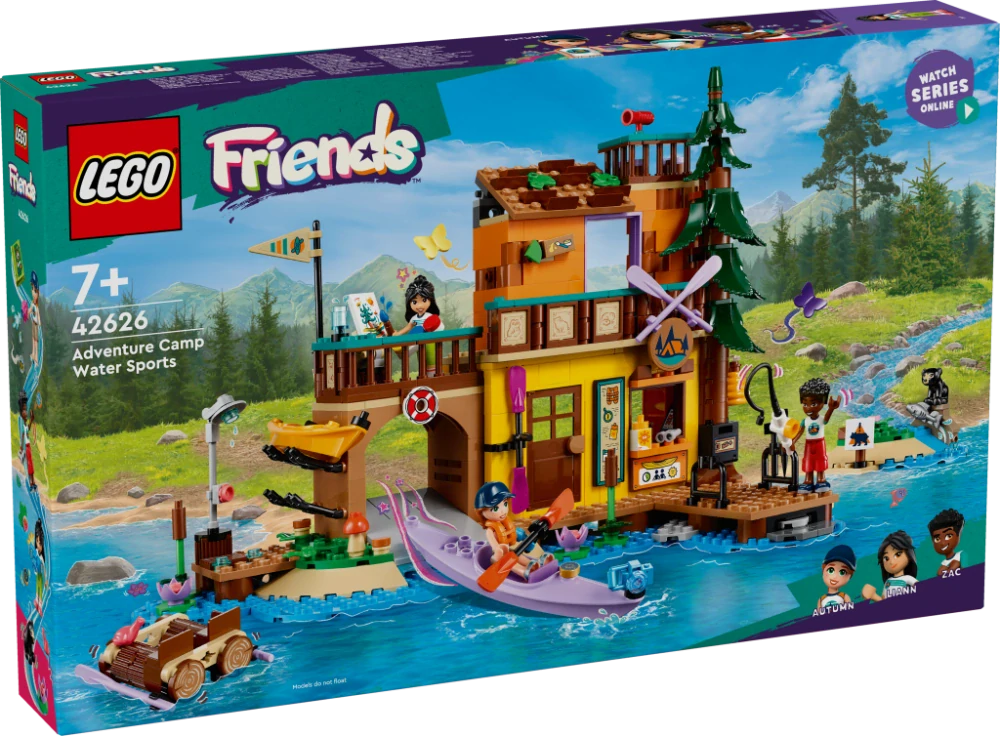 LEGO® Friends 42626 Dobrodružný tábor s vodními sporty