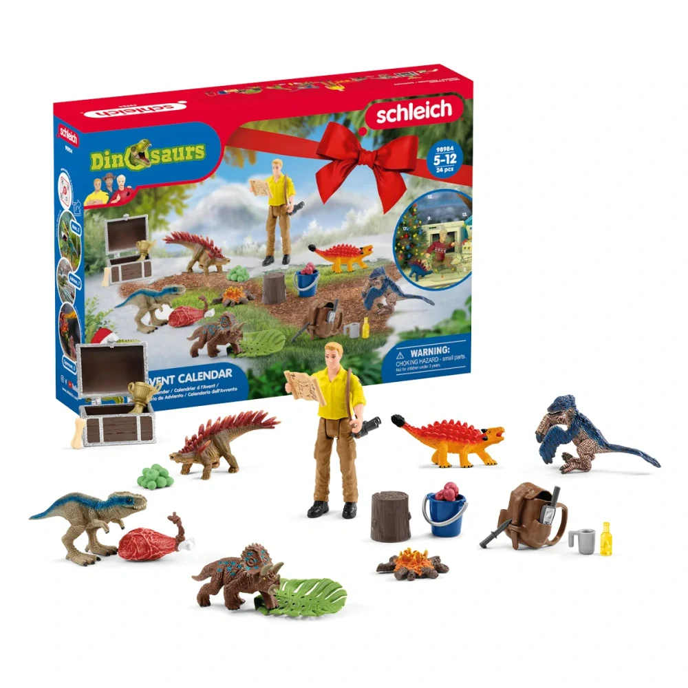 Schleich 98984 Adventní kalendář 2023 - Dinosauři