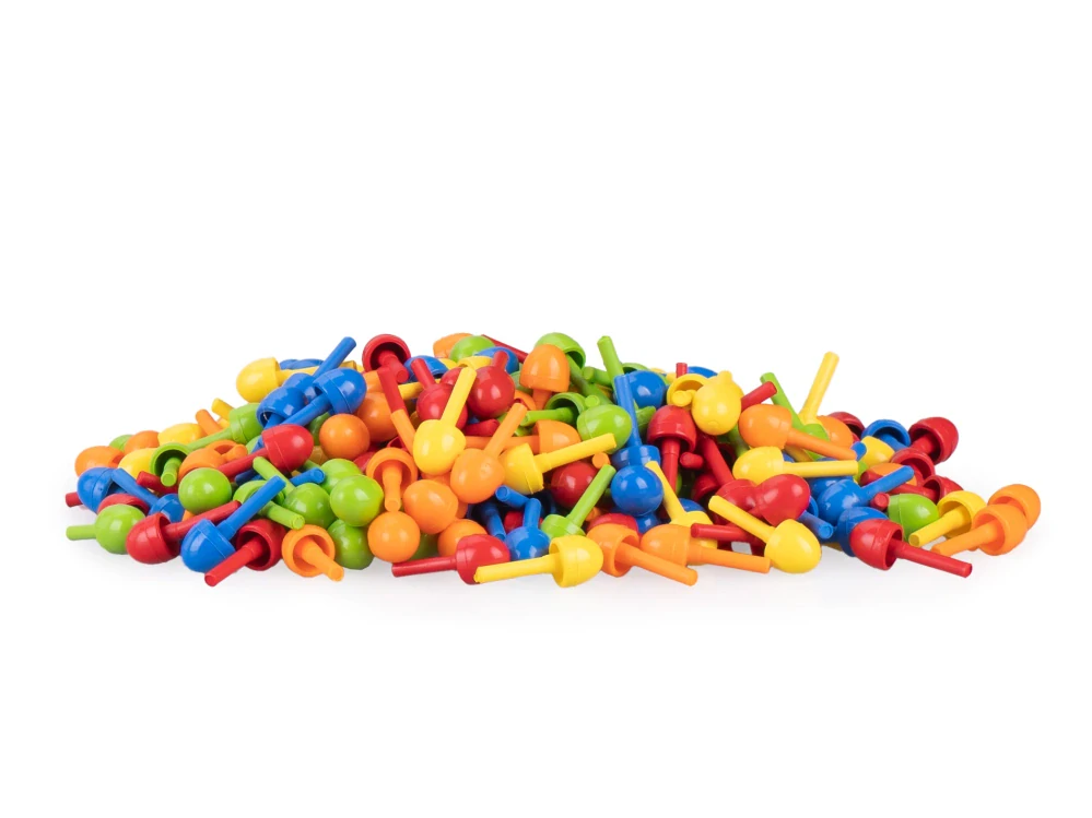 Mikro Trading Mozaika kloboučky 272ks s tabulkou v krabičce