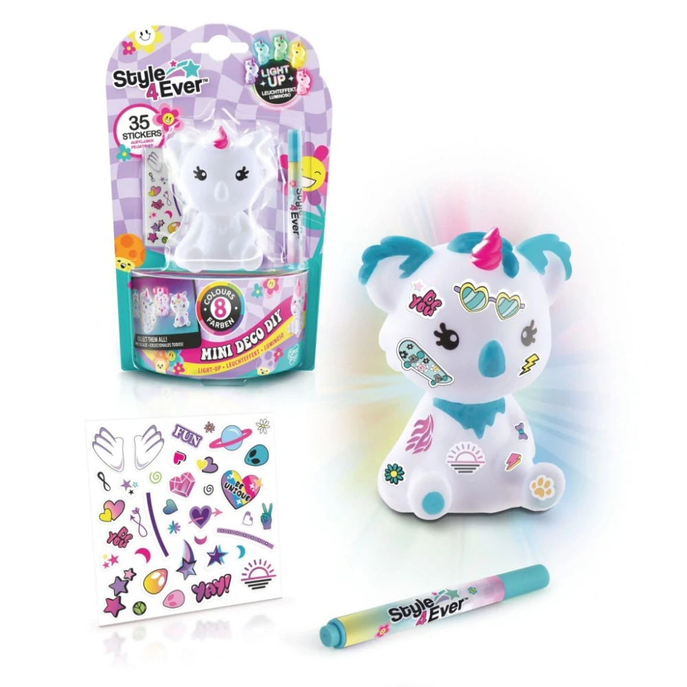 Alltoys Style4Ever Mini Deco svítící figurka assort
