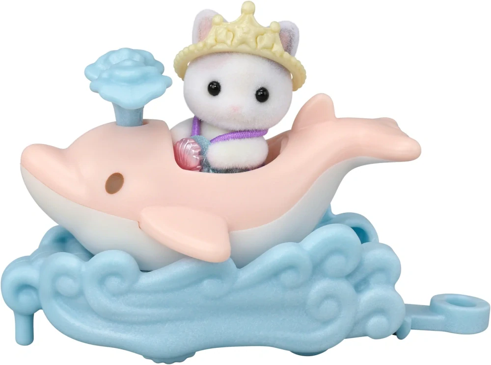Sylvanian Families Mořská vozítka a baby figurky v zábavném parku