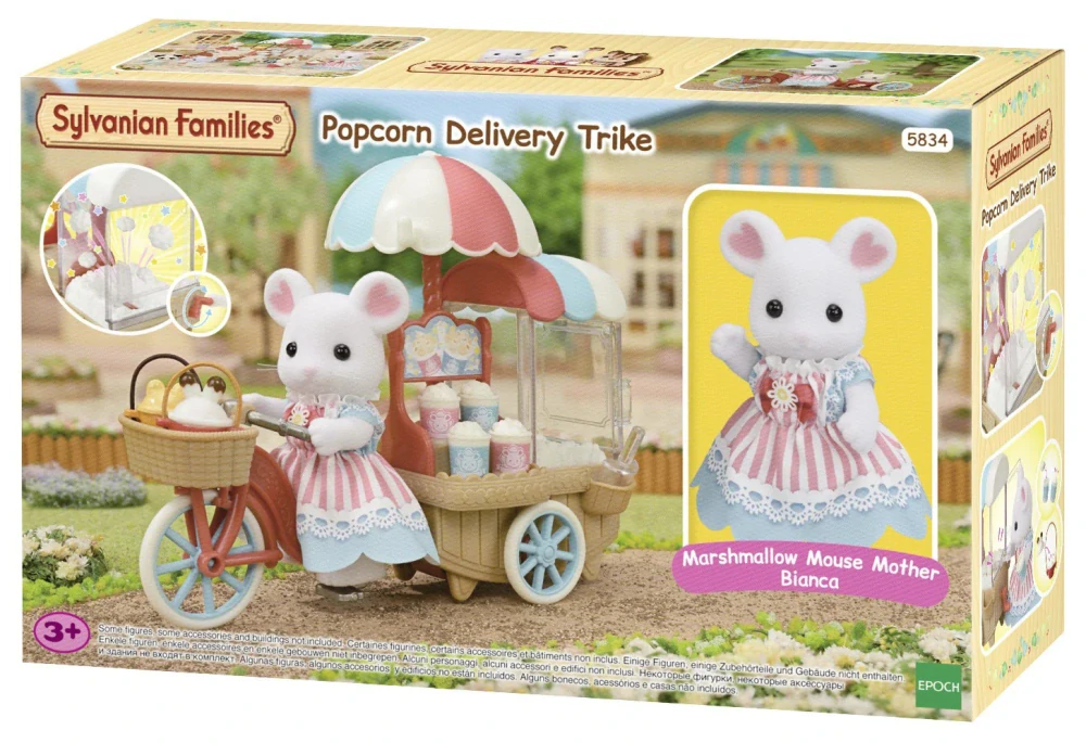 Sylvanian Families Pojízdný stánek s popcornem